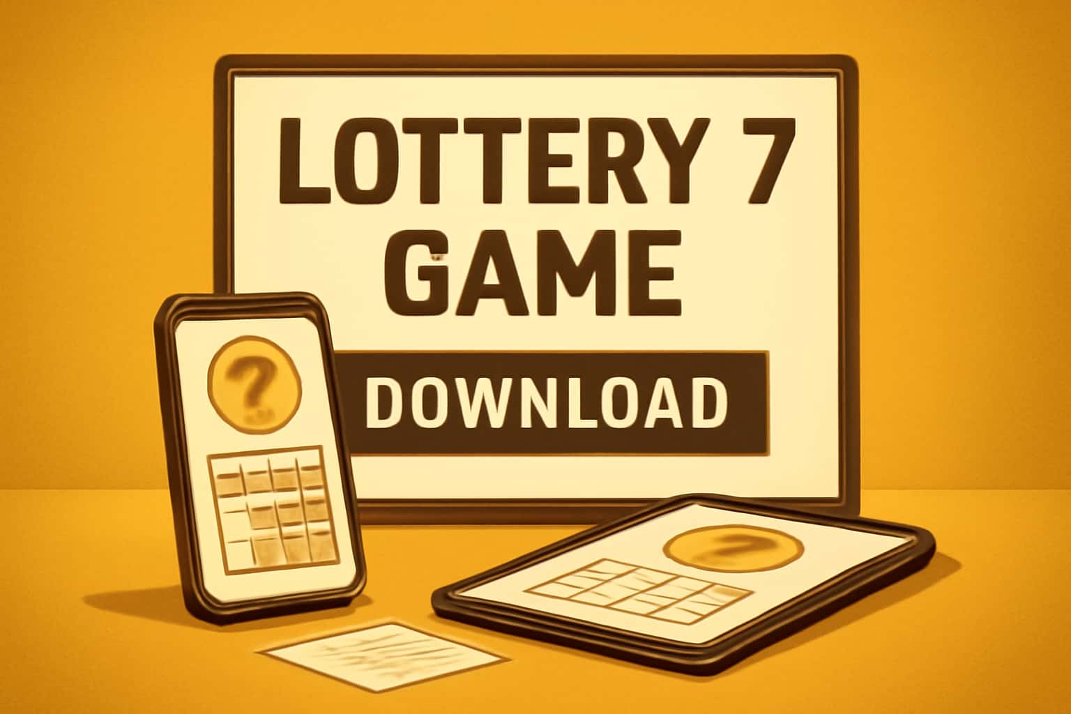 Information scene about Lottery 7 Game Download