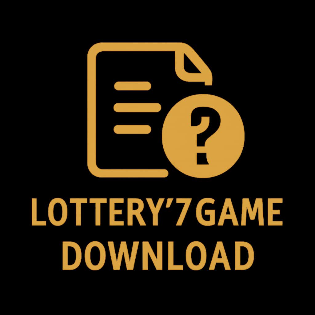 Icon representing Lottery 7 Game Download