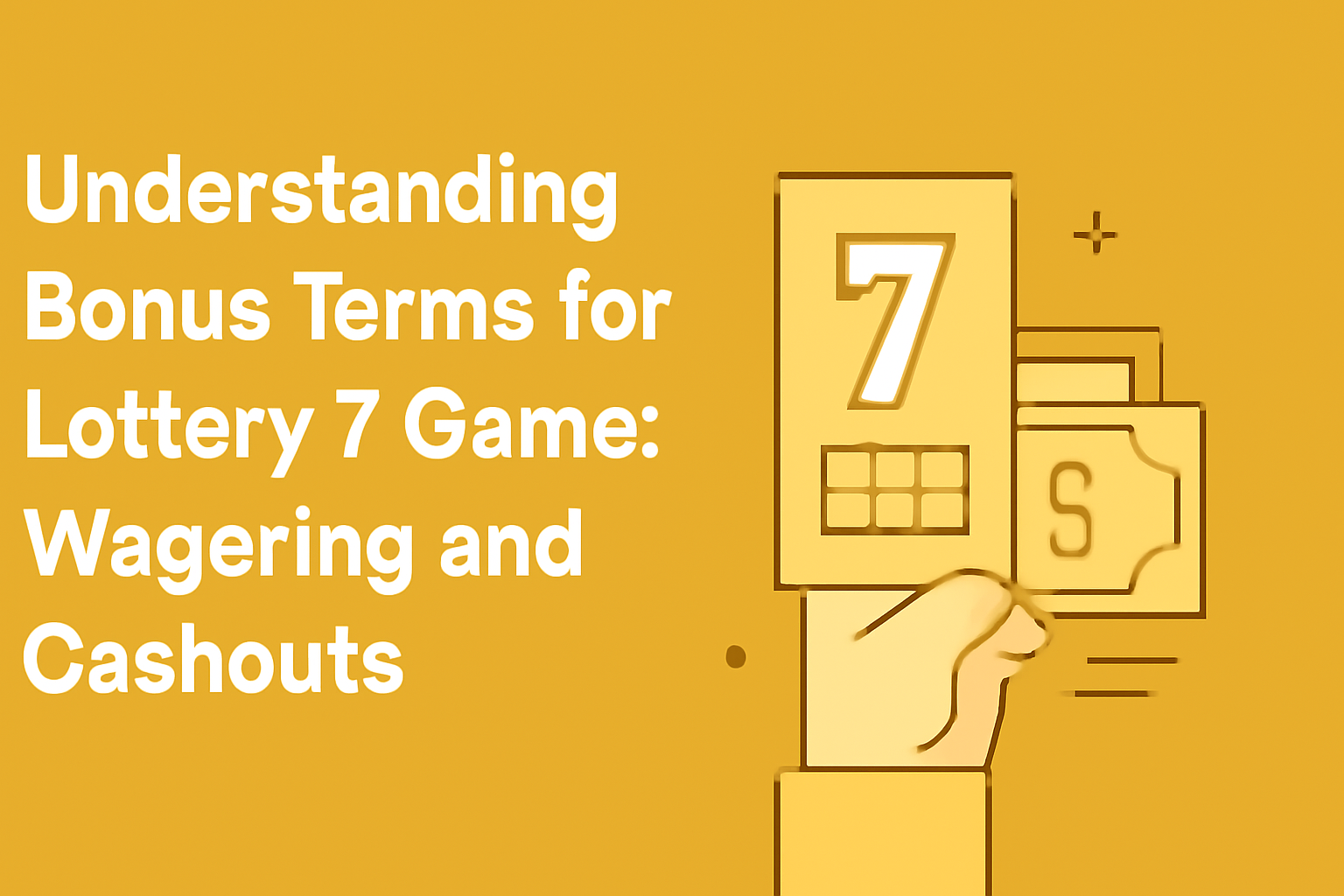 Informational scene depicting Lottery 7 Game Android Installation Tips