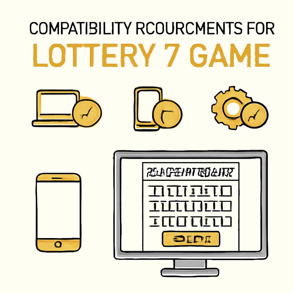 Illustration explaining Compatibility Requirements for Lottery 7 Game