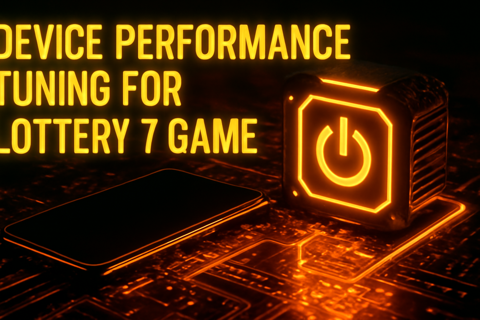 Informational scene depicting Lottery 7 Game Android Installation Tips