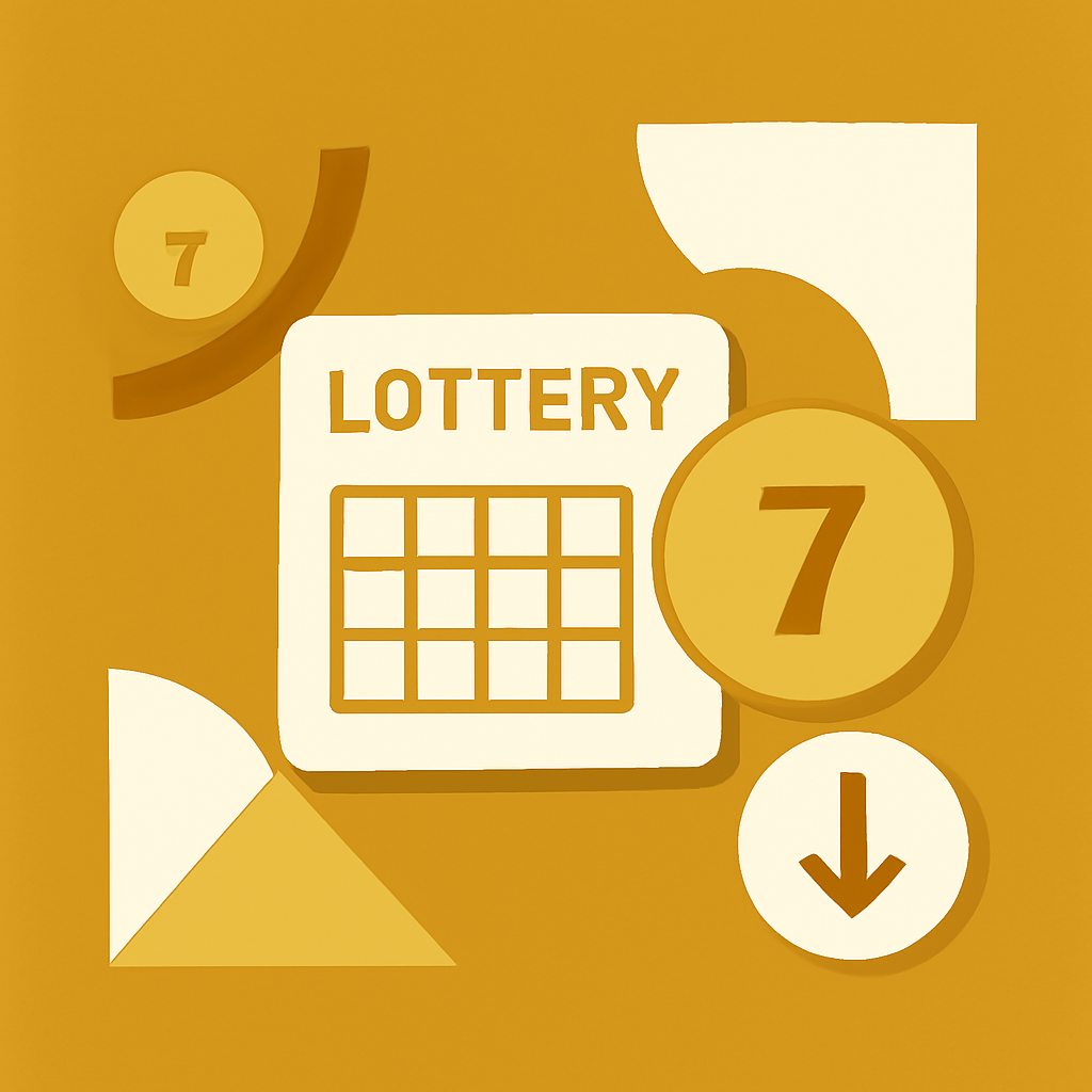 Diagram summarizing the update process for Lottery 7 Game.