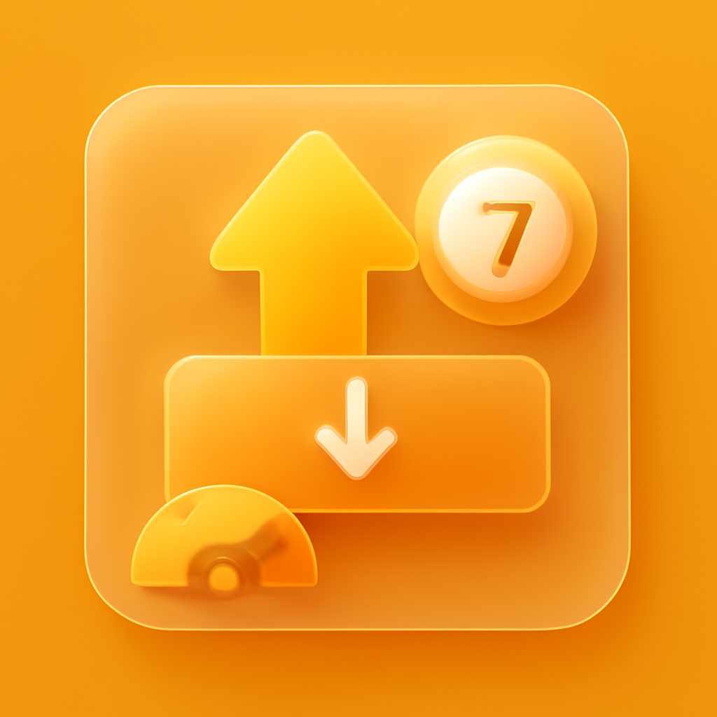 Diagram illustrating Lottery 7 Game installation steps.