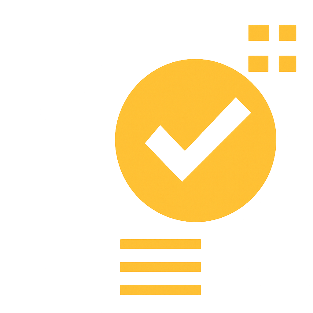 A badge representing the Lottery 7 Game Permissions Guide.