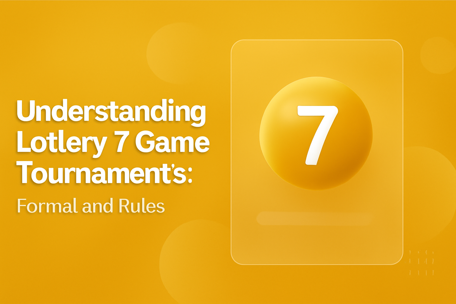 Informational scene depicting Lottery 7 Game Android Installation Tips
