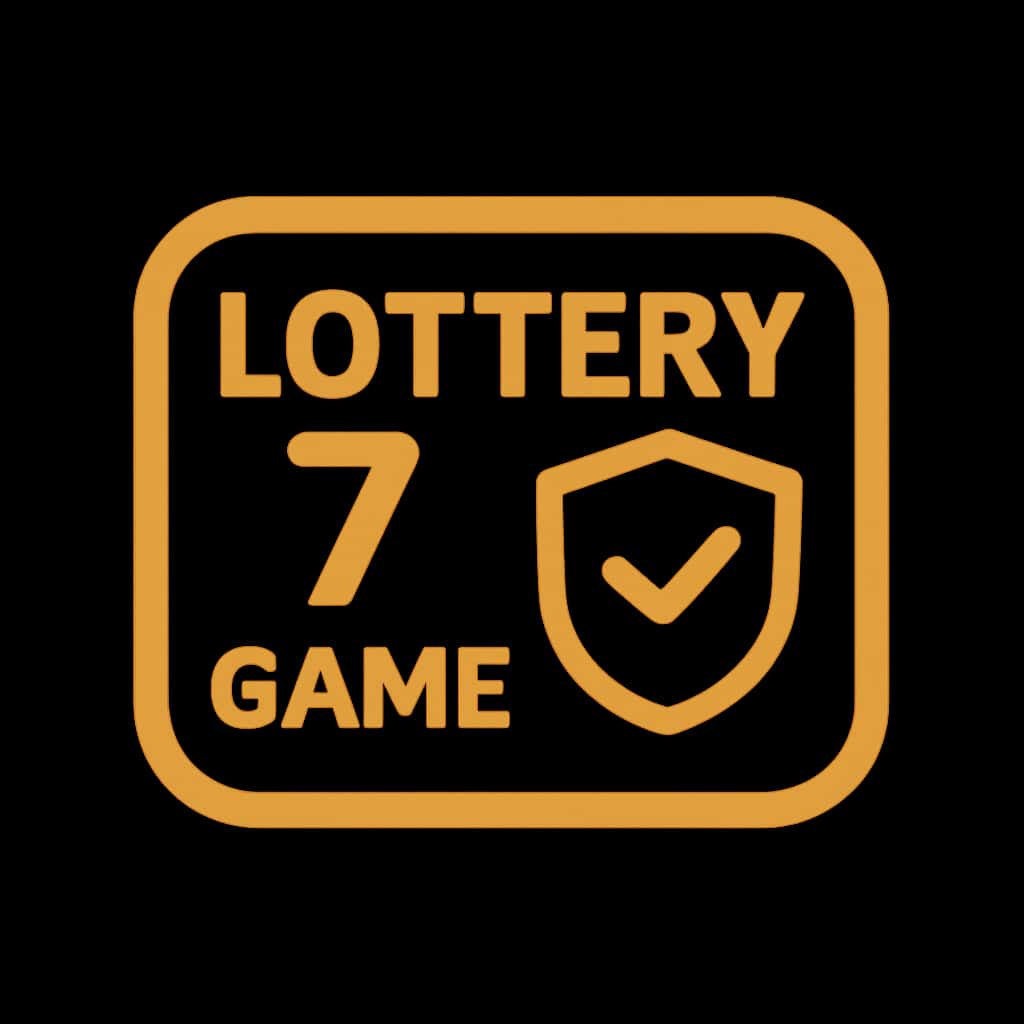 Icon representing guide for securing Lottery 7 Game account.